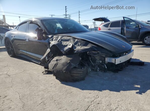 WP0AA2Y13RSA13128 2024 PORSCHE TAYCAN Black წინა მარჯვენა