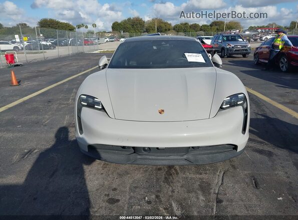 WP0AA2Y16PSA14433 2023 PORSCHE TAYCAN Silver Vista frontal