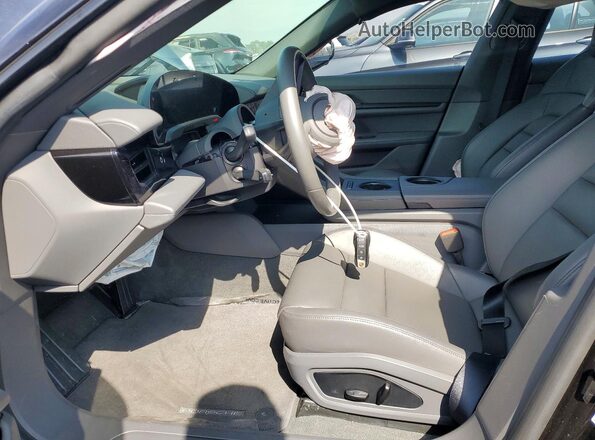WP0AA2Y18MSA16261 2021 PORSCHE TAYCAN Черный Вид салона спереди