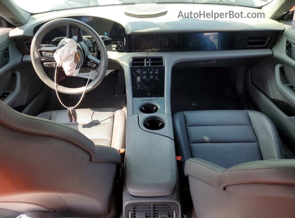WP0AA2Y18MSA16261 2021 PORSCHE TAYCAN Черный Вид панели приборов