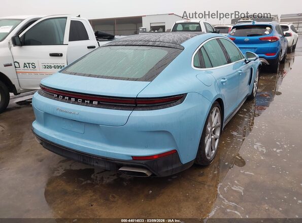 WP0AA2YA0SL009020 2025 PORSCHE PANAMERA Light Blue Rear right