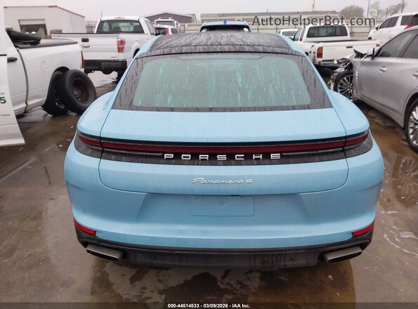 WP0AA2YA0SL009020 2025 PORSCHE PANAMERA Light Blue 