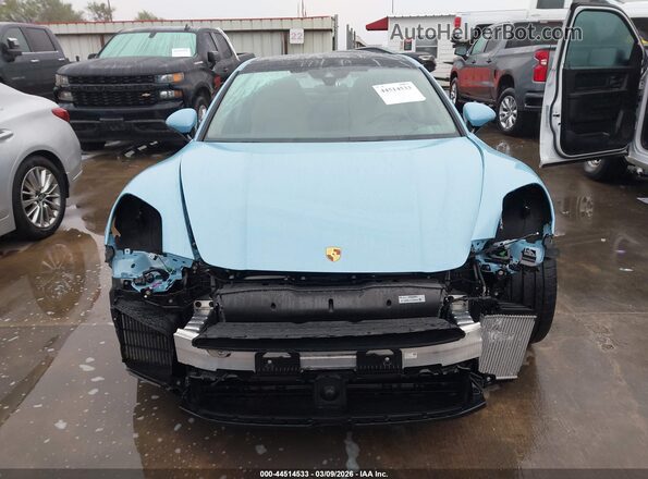 WP0AA2YA0SL009020 2025 PORSCHE PANAMERA Light Blue Rear interior view