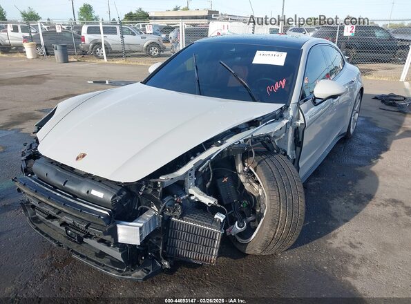WP0AA2YA3SL012543 2025 PORSCHE PANAMERA Gray Առջևի ձախ երեք քառորդ տեսարան