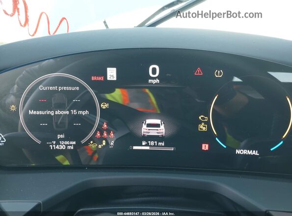 WP0AA2YA3SL012543 2025 PORSCHE PANAMERA Gray Հետևի նստատեղերի տեսք