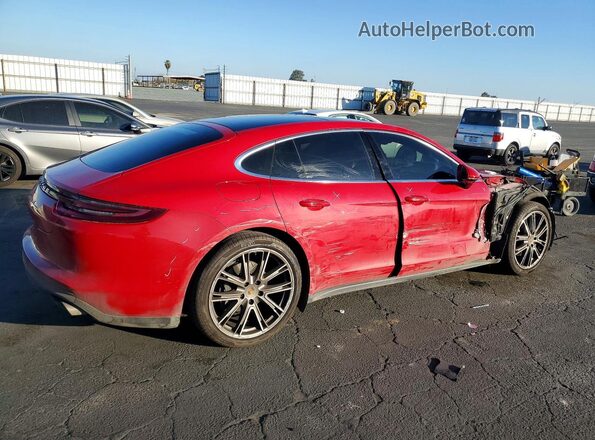 WP0AB2A78LL140421 2020 PORSCHE PANAMERA Red Задня права чверть