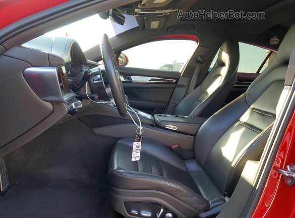 WP0AB2A78LL140421 2020 PORSCHE PANAMERA Red Вид салону спереду