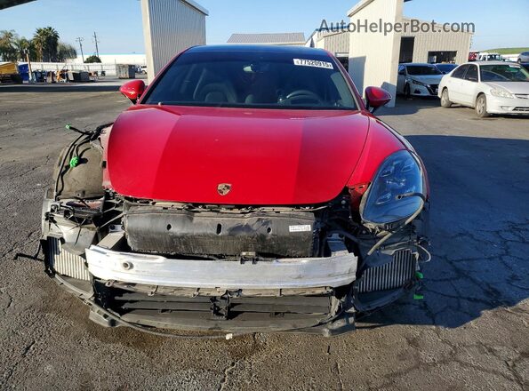 WP0AB2A78LL140421 2020 PORSCHE PANAMERA Red Вид спереду