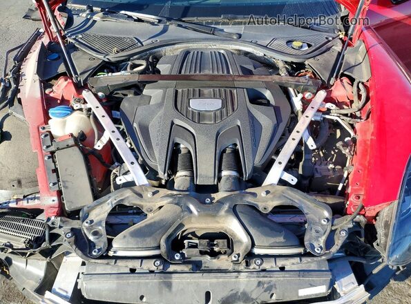 WP0AB2A78LL140421 2020 PORSCHE PANAMERA Red Вид задньої частини салону