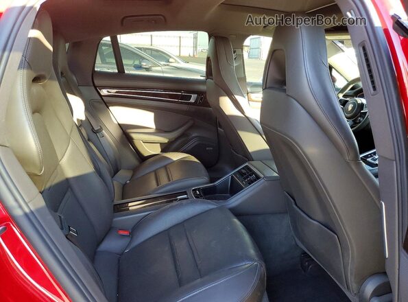 WP0AB2A78LL140421 2020 PORSCHE PANAMERA Red Вид задніх сидінь
