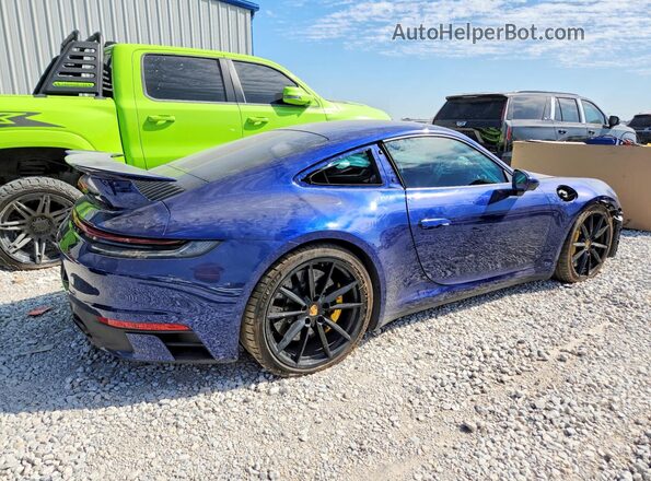 WP0AB2A91RS220286 2024 PORSCHE 911 Blue უკანა მარჯვენა