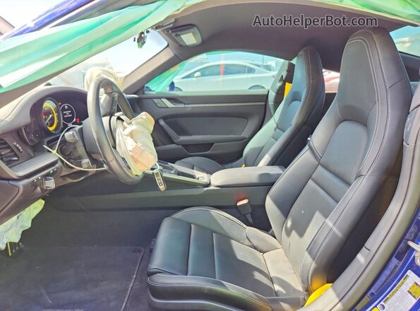 WP0AB2A91RS220286 2024 PORSCHE 911 Blue წინა სალონის ხედი