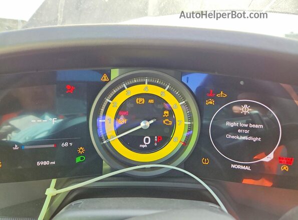 WP0AB2A91RS220286 2024 PORSCHE 911 Blue ხელსაწყოთა პანელის ხედი