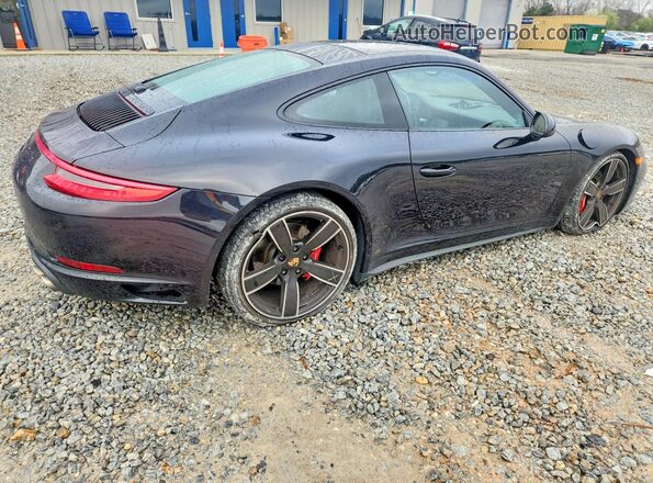WP0AB2A96HS123048 2017 PORSCHE 911 Black უკანა მარჯვენა