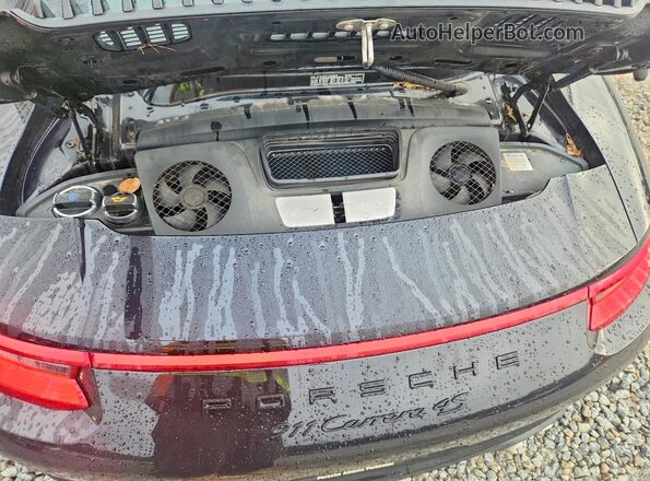 WP0AB2A96HS123048 2017 PORSCHE 911 Black უკანა სალონის ხედი