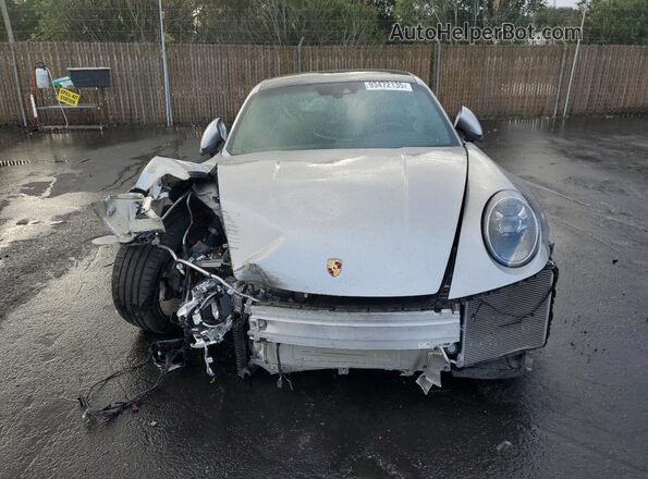 WP0AB2A97MS222391 2021 PORSCHE 911 Серебряный Вид спереди