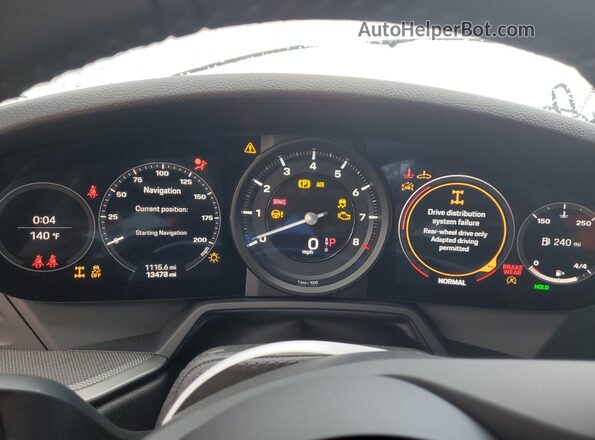 WP0AB2A97MS222391 2021 PORSCHE 911 Серебряный Вид щитка приборов