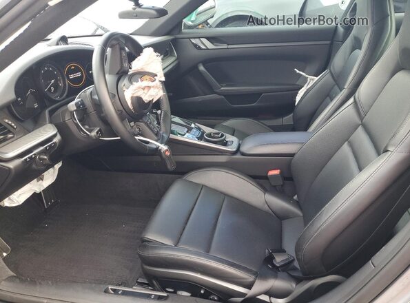 WP0AB2A97MS222391 2021 PORSCHE 911 Серебряный Вид салона спереди