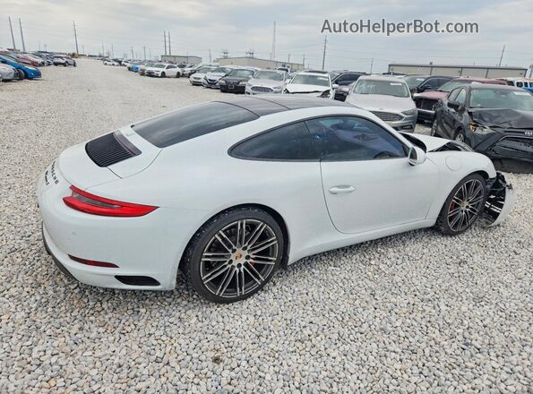 WP0AB2A98HS122094 2017 PORSCHE 911 Белый Задняя правая четверть