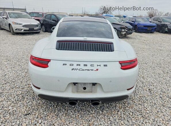 WP0AB2A98HS122094 2017 PORSCHE 911 Белый Вид сзади