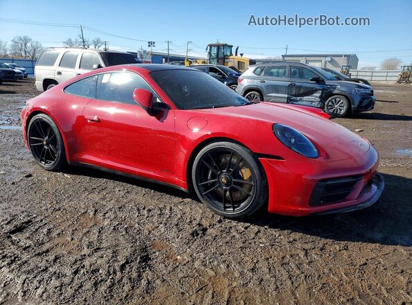 WP0AB2A98PS220816 2023 PORSCHE 911 Red Przód prawy