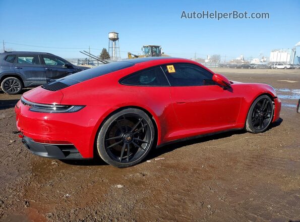 WP0AB2A98PS220816 2023 PORSCHE 911 Red Tył prawy