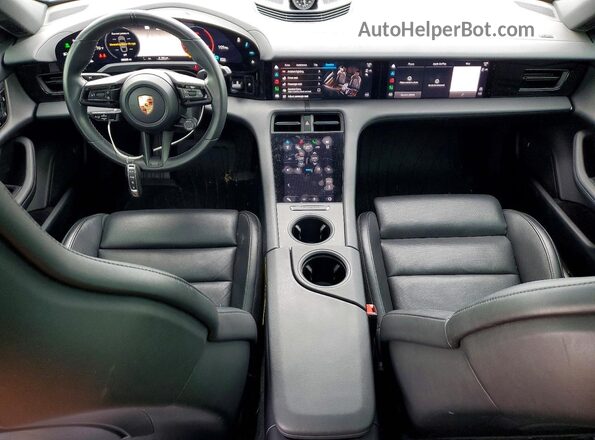 WP0AB2Y10LSA51095 2020 PORSCHE TAYCAN Black Առջևի վահանակի տեսք