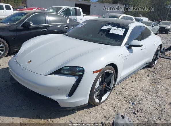 WP0AB2Y10LSA52019 2020 PORSCHE TAYCAN White Przód lewy