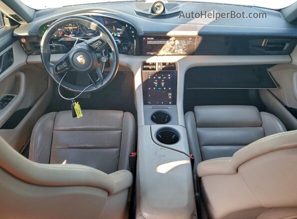 WP0AB2Y11LSA50117 2020 PORSCHE TAYCAN Blue წინა პანელის ხედი