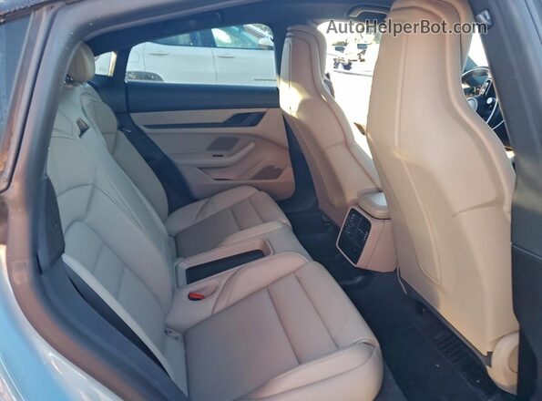 WP0AB2Y11LSA50117 2020 PORSCHE TAYCAN Blue უკანა სავარძლების ხედი
