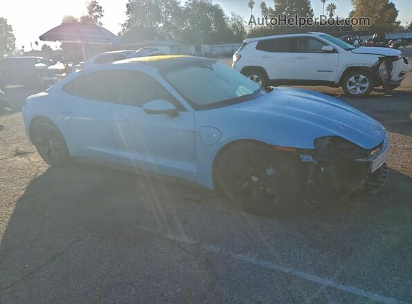 WP0AB2Y11LSA50117 2020 PORSCHE TAYCAN Blue წინა მარჯვენა