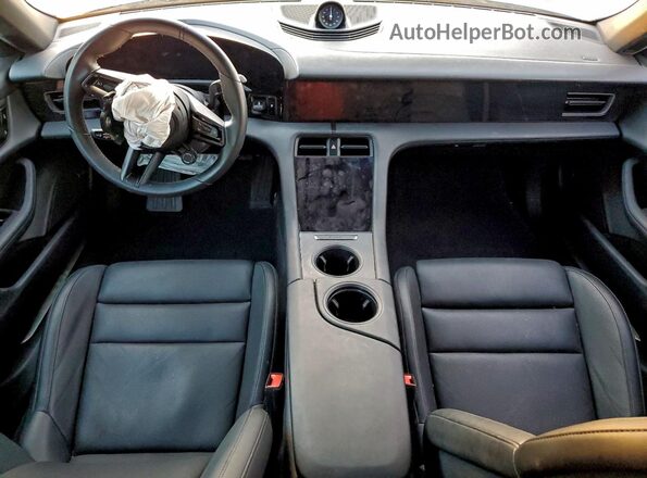 WP0AB2Y16MSA45321 2021 PORSCHE TAYCAN Blue Առջևի վահանակի տեսք