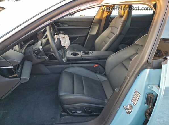 WP0AB2Y16MSA45321 2021 PORSCHE TAYCAN Blue Սալոնի դիմացի տեսք