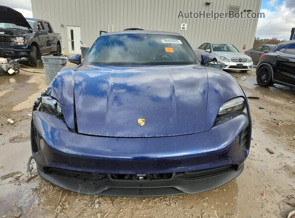 WP0AB2Y17LSA51904 2020 PORSCHE TAYCAN Blue Widok z przodu