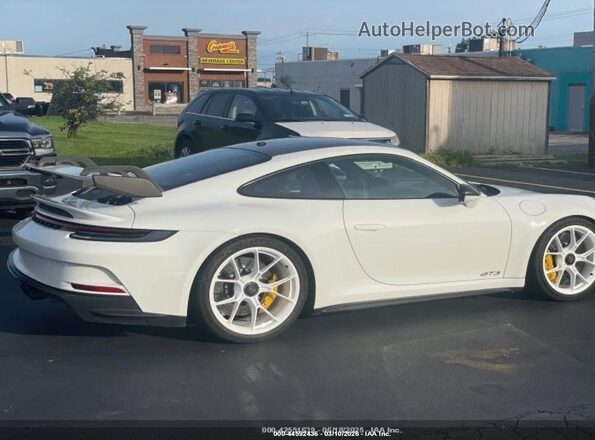 WP0AC2A96NS269734 2022 PORSCHE 911 White Trasero derecho