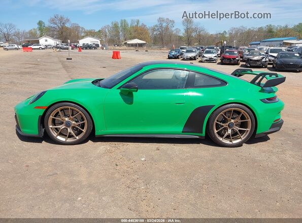 WP0AC2A98NS268150 2022 PORSCHE 911 Green Панорамний вид салону 360°