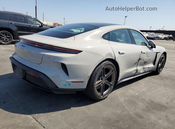 WP0AC2Y17SSA55222 2025 PORSCHE TAYCAN Silver Tył prawy