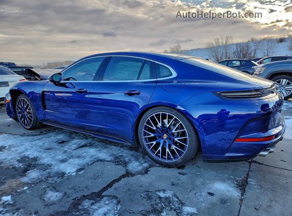 WP0AC2YA2SL060562 2025 PORSCHE PANAMERA Синий Задняя левая четверть