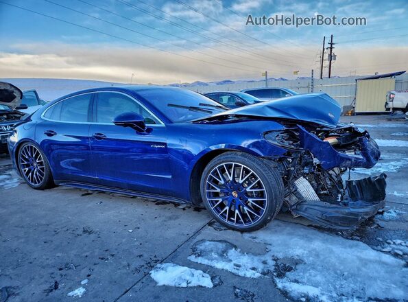 WP0AC2YA2SL060562 2025 PORSCHE PANAMERA Синий Передняя правая четверть