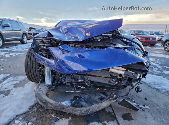 WP0AC2YA2SL060562 2025 PORSCHE PANAMERA Синий Вид спереди
