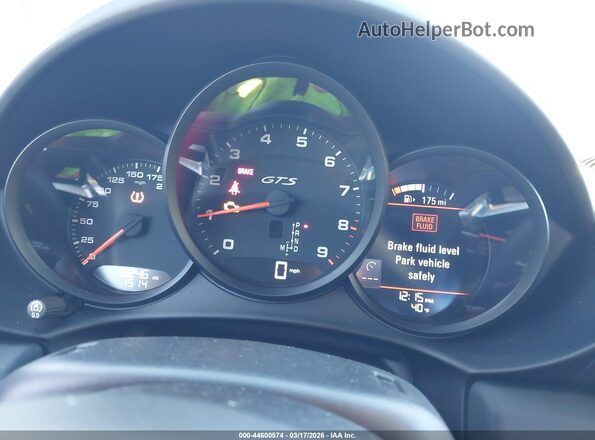 WP0AD2A82NS268259 2022 PORSCHE CAYMAN Красный Вид задних сидений