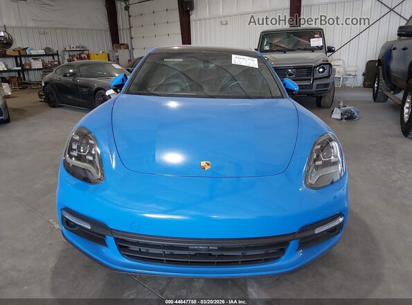 WP0AE2A73LL132265 2020 PORSCHE PANAMERA Blue Vista del salpicadero