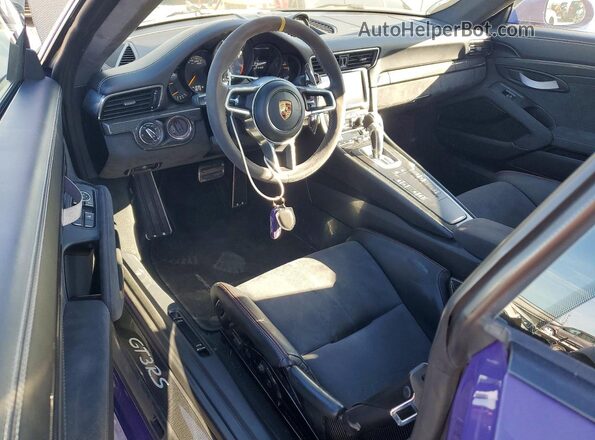 WP0AF2A93GS193030 2016 PORSCHE 911 Purple Dashboard view