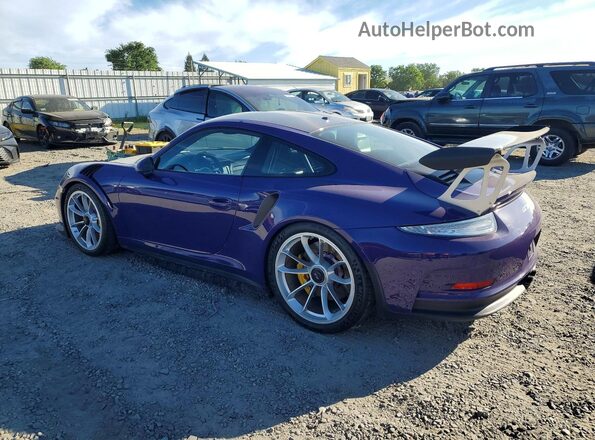 WP0AF2A93GS193030 2016 PORSCHE 911 Purple Rear left