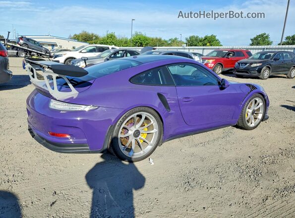 WP0AF2A93GS193030 2016 PORSCHE 911 Purple Rear right