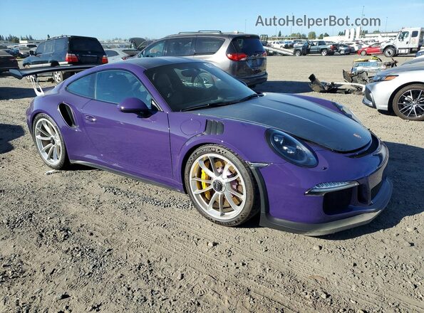 WP0AF2A93GS193030 2016 PORSCHE 911 Purple Front right