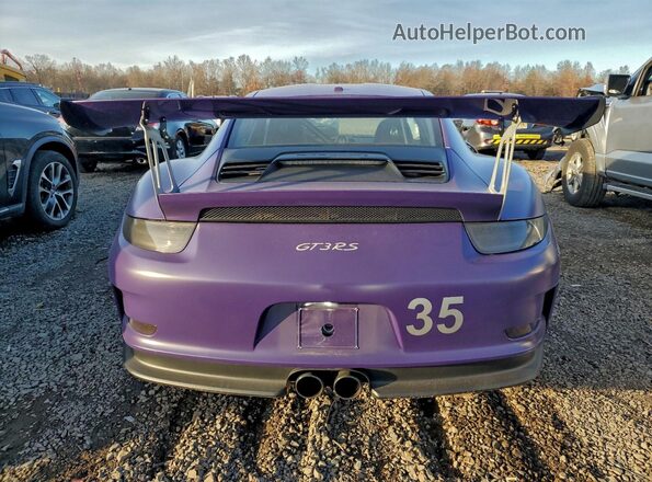 WP0AF2A98GS192973 2016 PORSCHE 911 Purple Widok z tyłu
