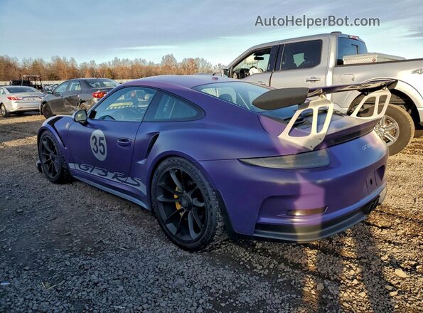 WP0AF2A98GS192973 2016 PORSCHE 911 Purple Tył lewy