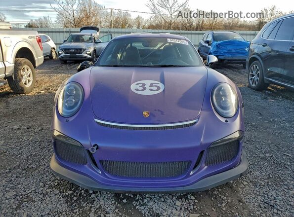WP0AF2A98GS192973 2016 PORSCHE 911 Purple Widok z przodu
