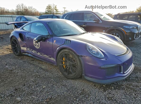 WP0AF2A98GS192973 2016 PORSCHE 911 Purple Przód prawy